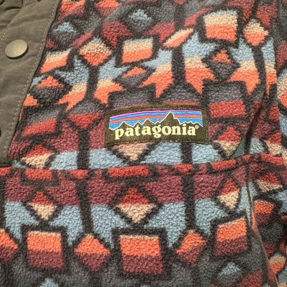 PATAGONIA Women's Micro D Snap-T Fleece Synchilla Pullover Sz S - Picture 9 of 13